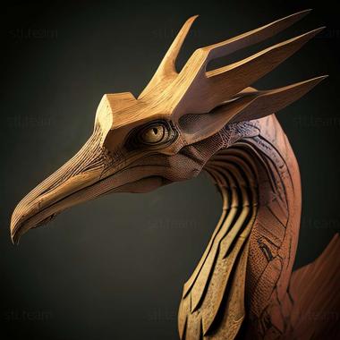 3D model Hypsipteryx (STL)